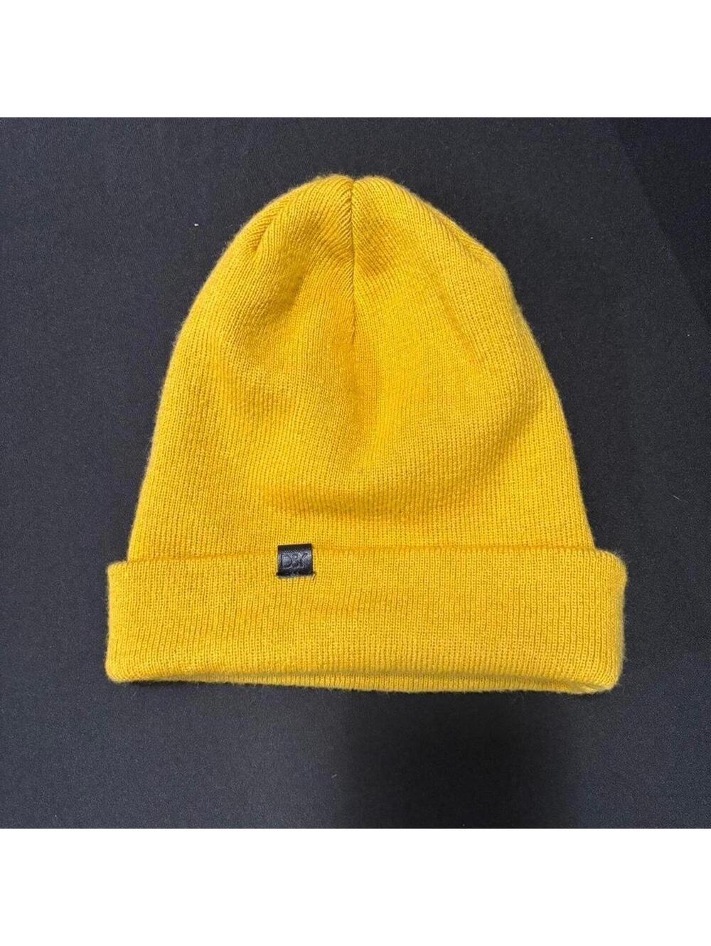 Mustard Yellow Beanie | Cozy Knit Streetwear Winter Hat